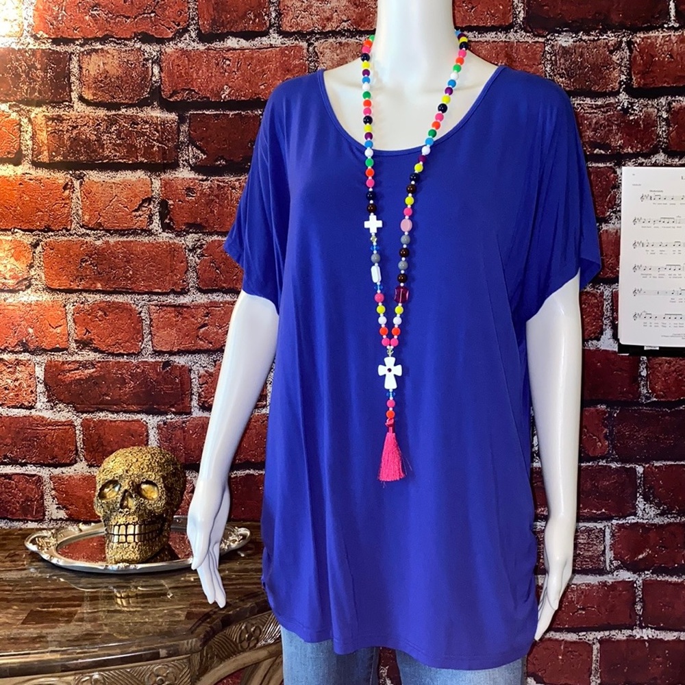 ESENCHEL Dolman Sleeve Top